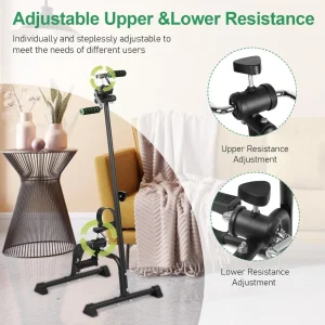 Exerciser Bike Hand Arm Leg and Knee Peddler